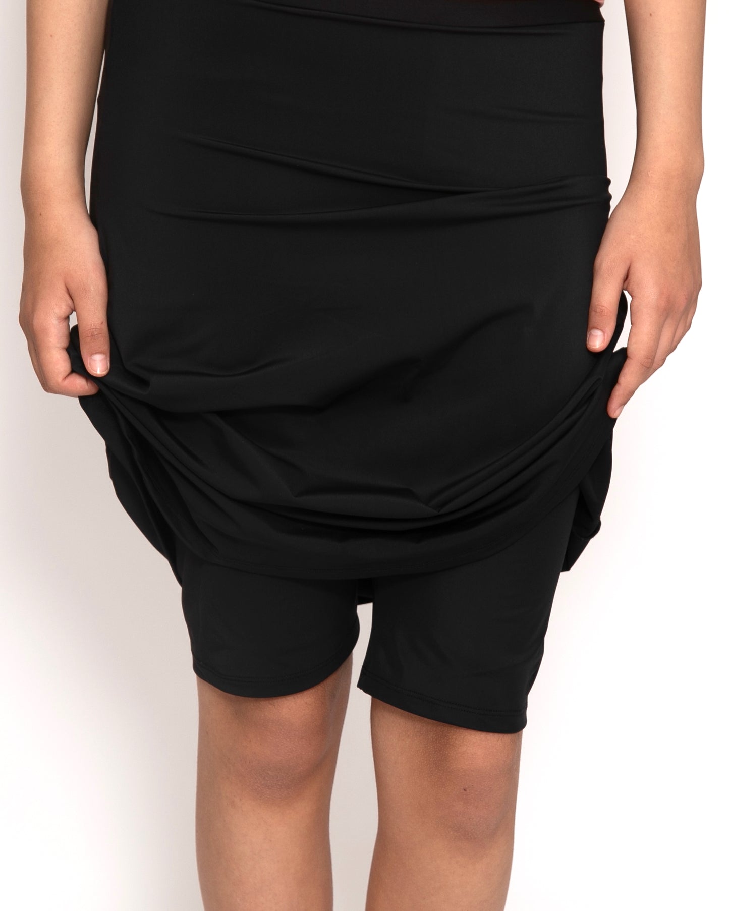 Black A-Line Skirt