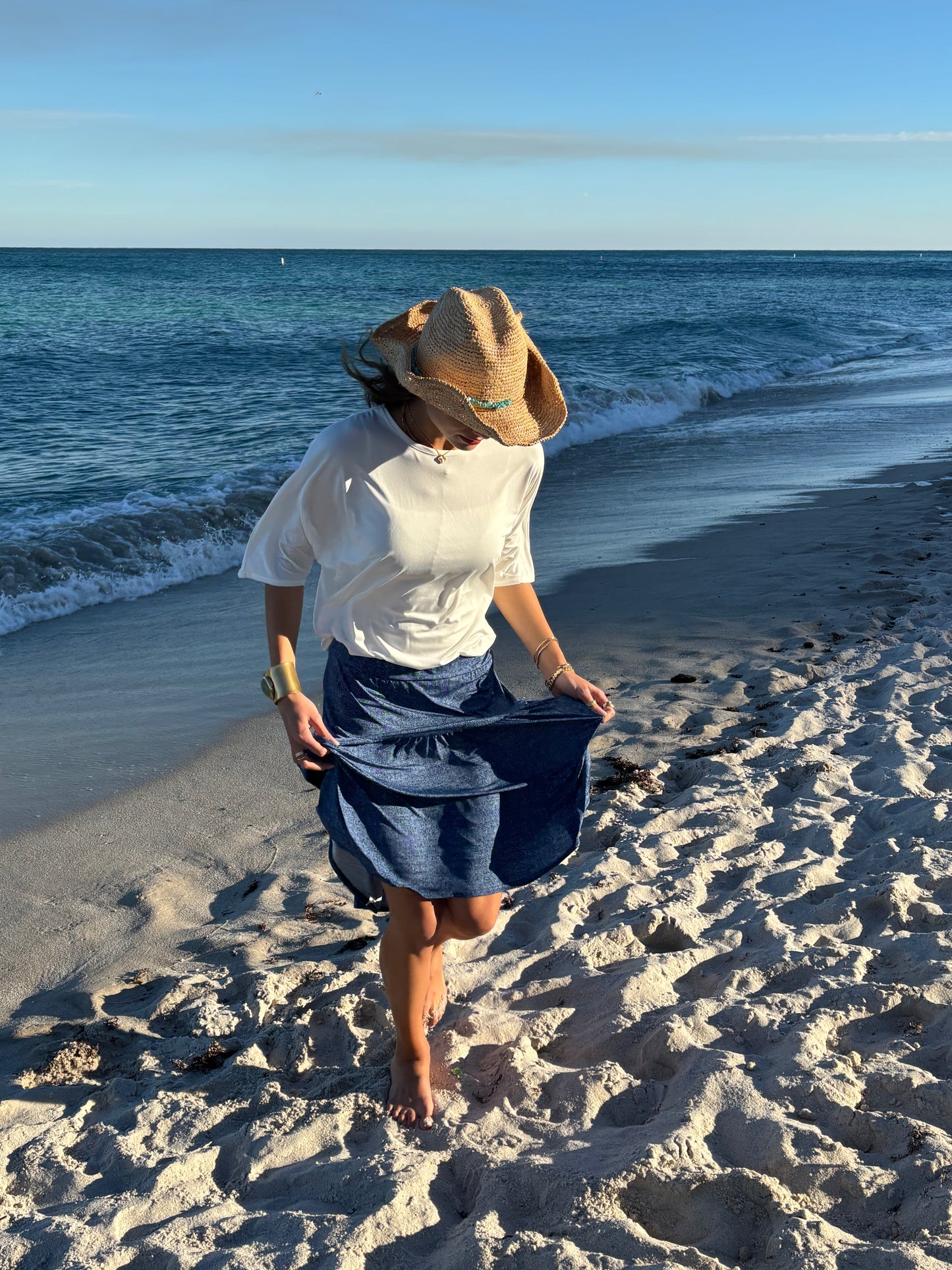 Blue Jeans Skirt
