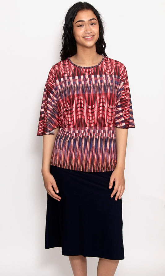 Red Missoni Top