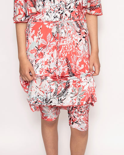 Floral Coral Dress