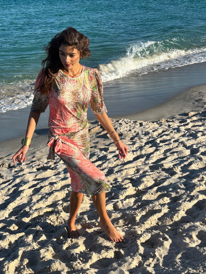 Golden Hour Wrap Skirt