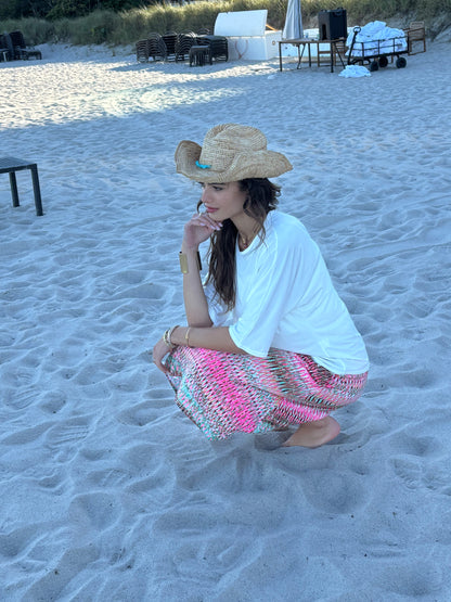 Light Pink A-Line Skirt