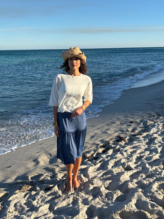 Blue Jeans Skirt