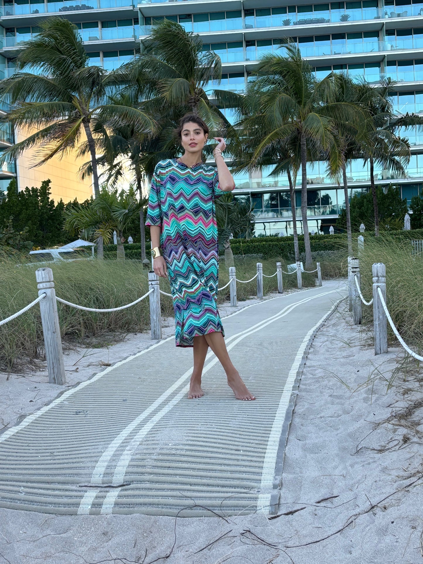 Collins Green Dress