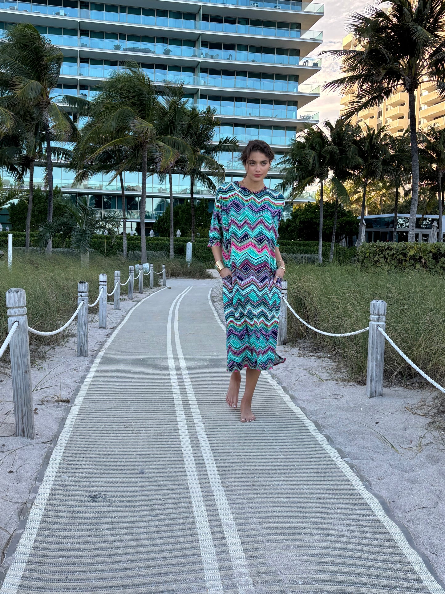 Collins Green Dress