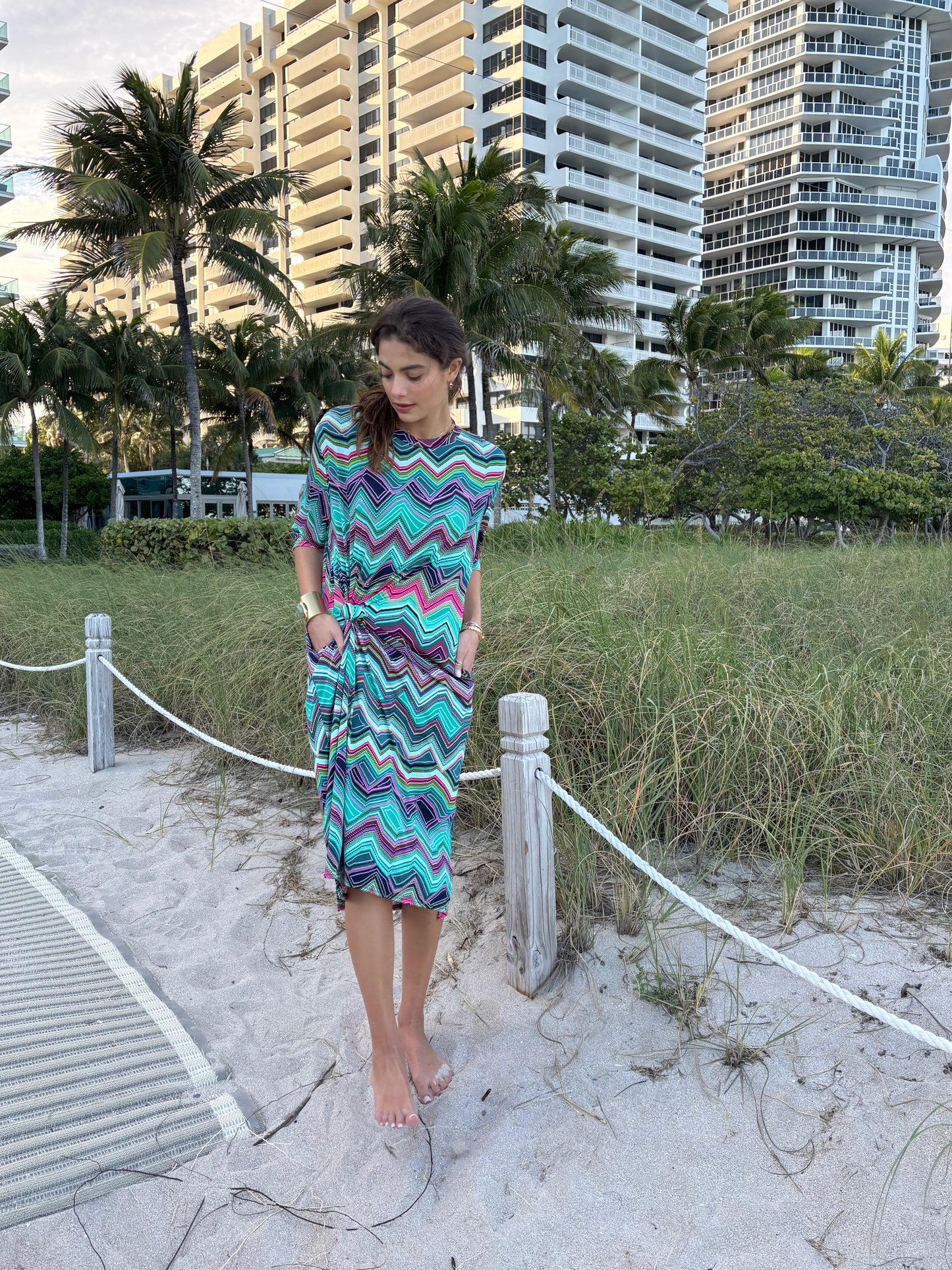 Collins Green Dress
