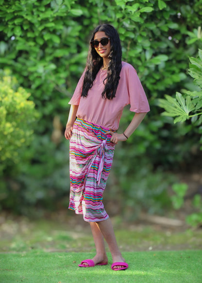 Missoni Pink Wrap Skirt