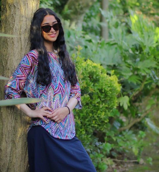 Rainbow Baggy top