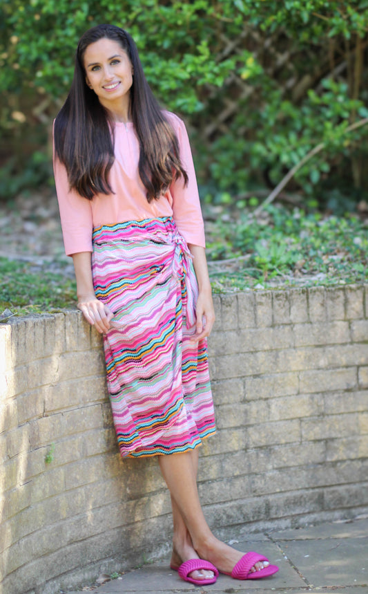 Missoni Pink Wrap Skirt