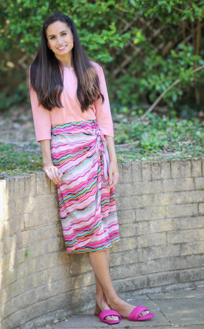 Light Pink Zipper Top